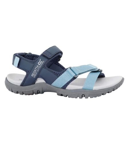 Sandales santa clara femme bleu marine / bleu de gris Regatta