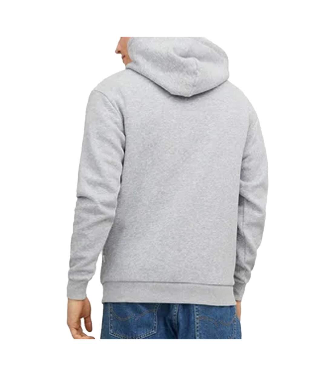 Sweat à Capuche Gris Homme Jack & Jones Bradley - L