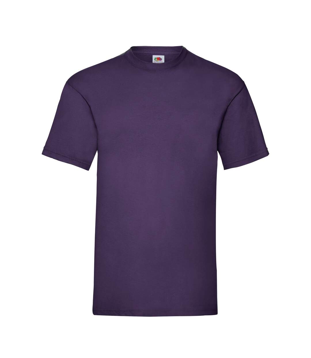Mens Valueweight T-shirt Purple Fruit Of The Loom-1