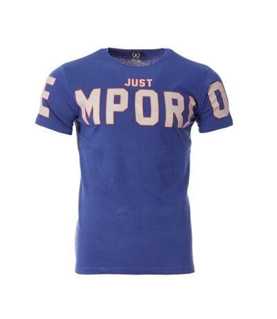 T-shirt Bleu Homme Just Emporio MELI - L