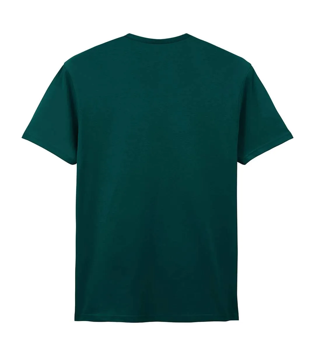 Mens Short Sleeve Soft-style T-shirt Fan Marine Green Gildan-3