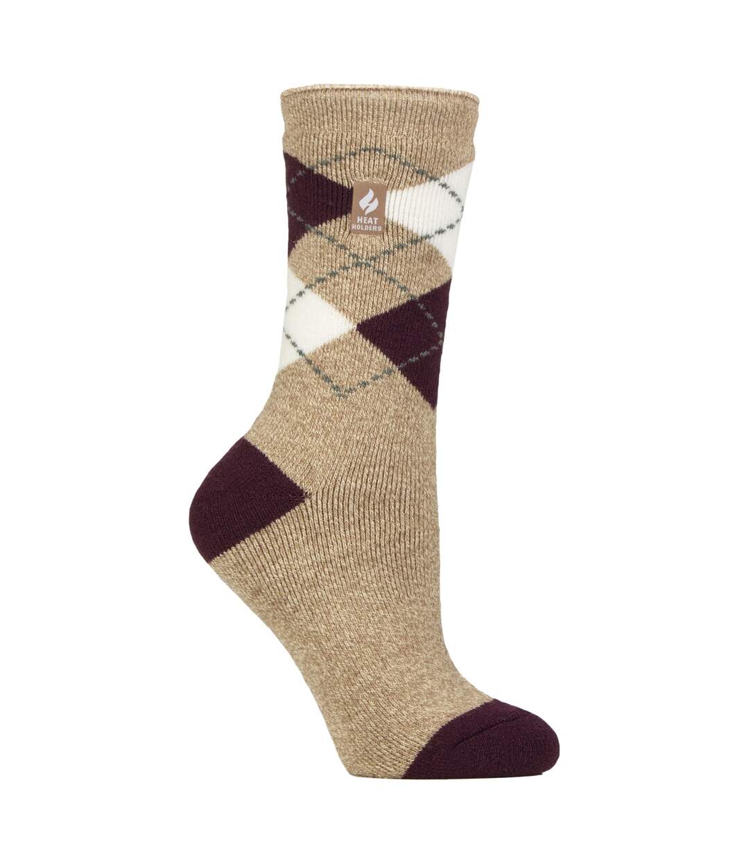 Ladies Thermal Lite Patterned Socks for Winter-1