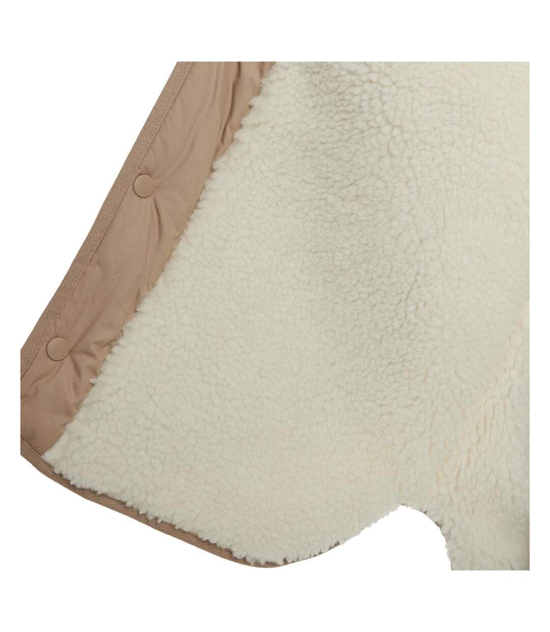 Blouson beige femme converse malden liner-3