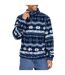 Mens Regular Sweatshirt Navy Multicoloured Brave Soul-2