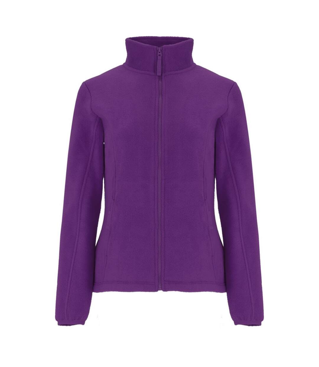 Womens/ladies artic full zip fleece jacket purple Roly