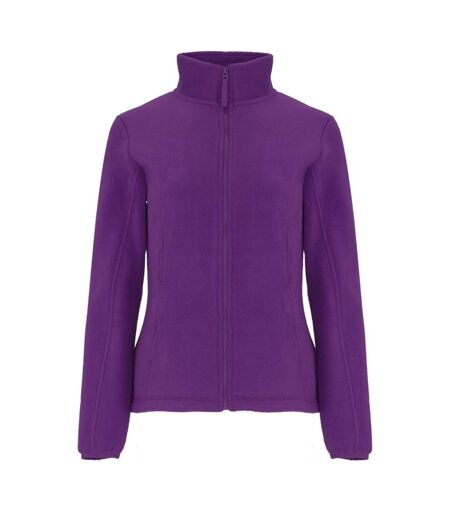 Roly Womens/Ladies Artic Full Zip Fleece Jacket (Purple)
