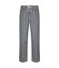 Skinnifit Mens Tartan Lounge Pants (White/Multi Check) - UTRW6023-1