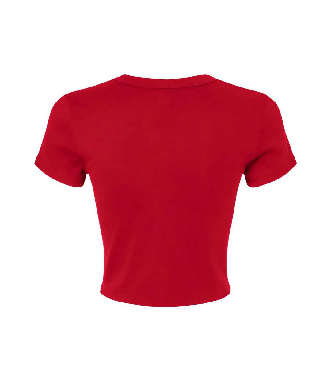 T-shirt court femme rouge Bella + Canvas