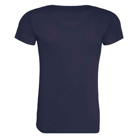 T-shirt cool femme bleu marine Awdis