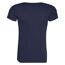 T-shirt cool femme bleu marine Awdis-2