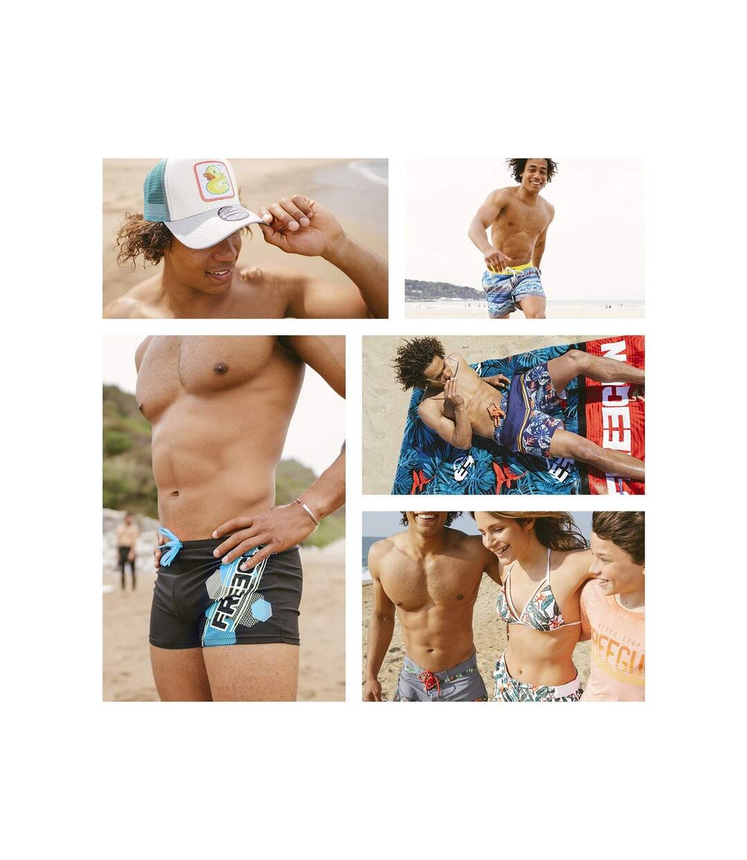 Shorty de bain homme Freegun