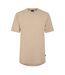 T-shirt Motif/style Imprimé Au Dos H-taut Adulte Beige Clair Boss-2
