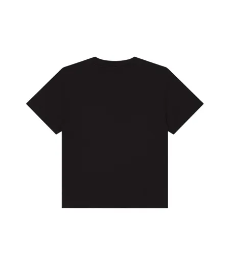 Womens/ladies Heavyweight Boxy T-shirt Black Bella + Canvas