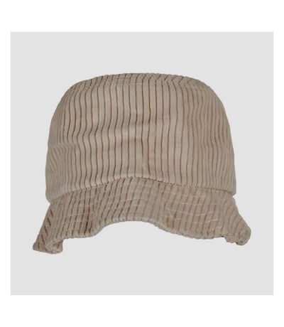 Flexfit Unisex Adult Corduroy Bucket Hat (Off White) - UTRW8951
