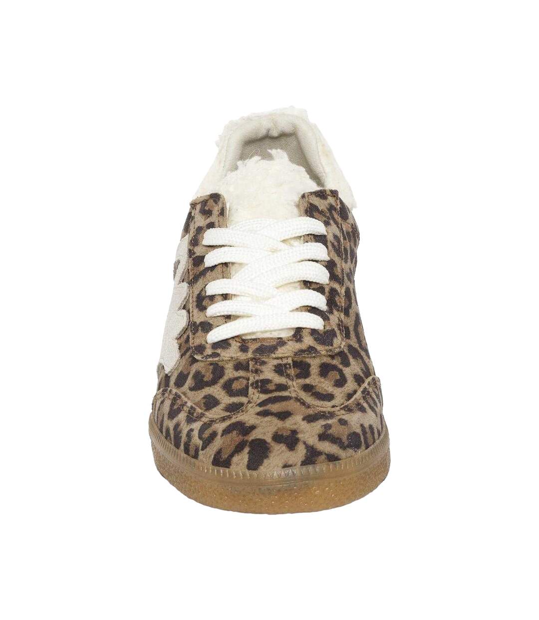 Baskets Motif/style Imprimé Léopard Elora Femme Marron Steve Madden-4
