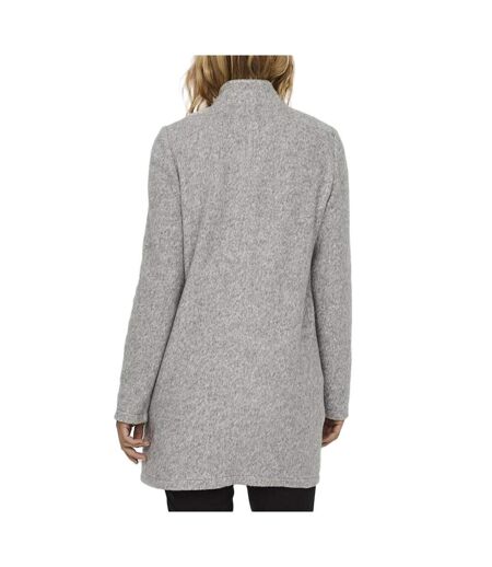 Manteau Gris Femme Vero Moda Brushedkatrine - L