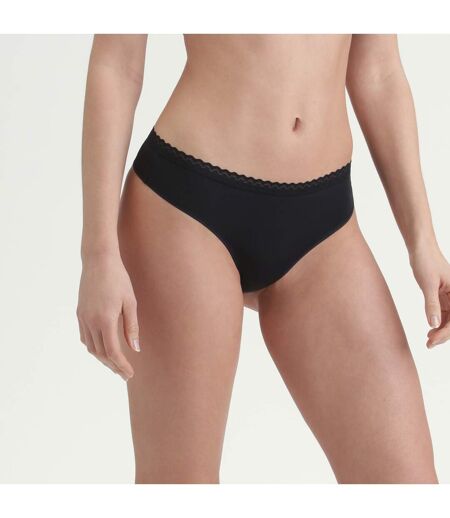 String microfibre stretch et dentelle Daily Micro