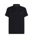 Mens Waffle Regular Polo Shirt Blue Tommy Hilfiger-1