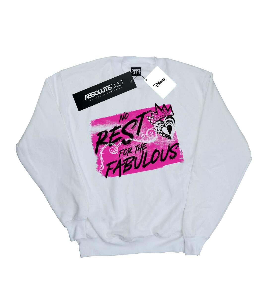 Disney Sweat Womens/Ladies The Descendants No Rest (Blanc) - UTBI15530-1