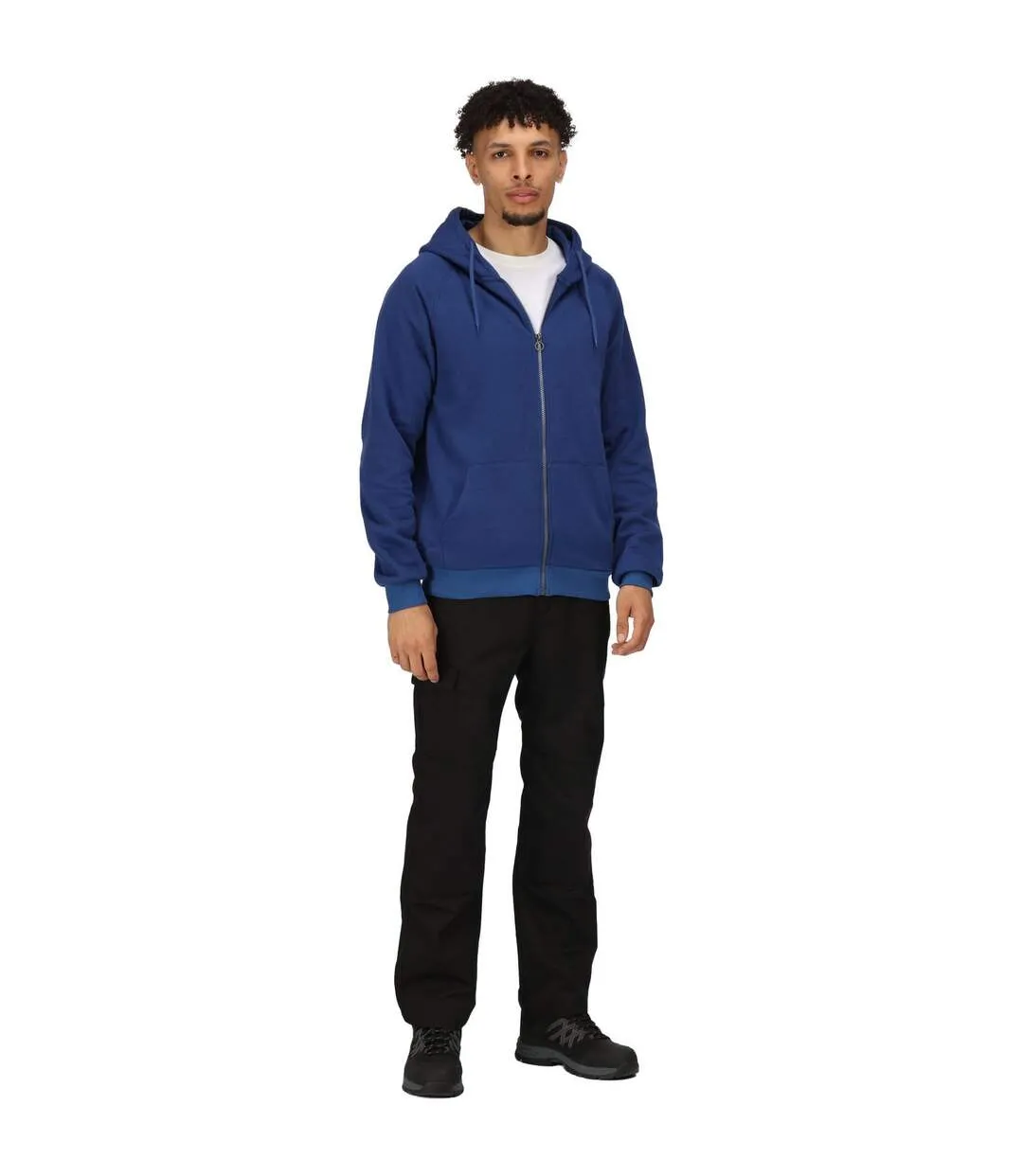 Mens Full Zip Hoodie New Royal Regatta Professional-2