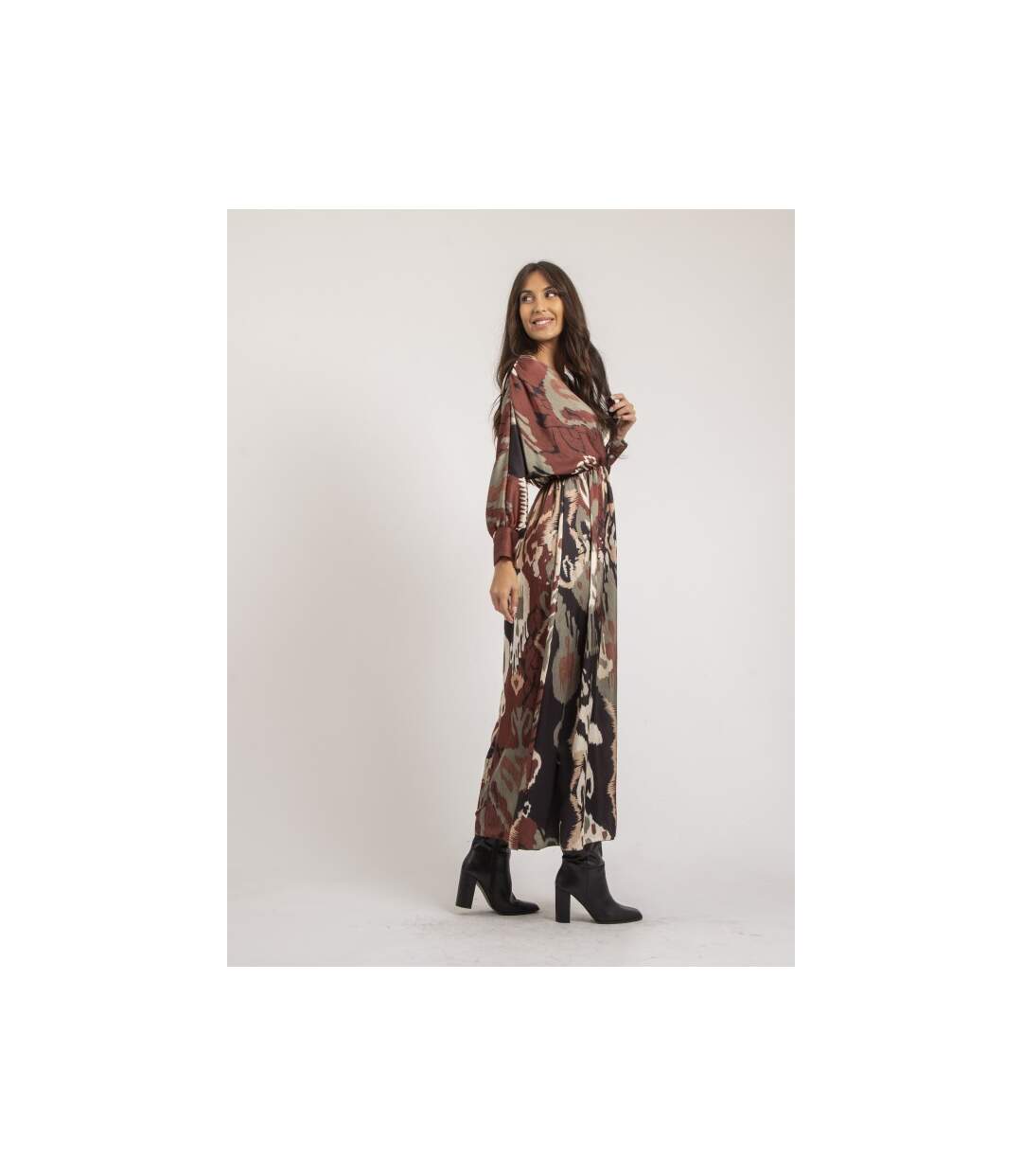 Robe longue motifs IVECA - Dona X Lisa-4