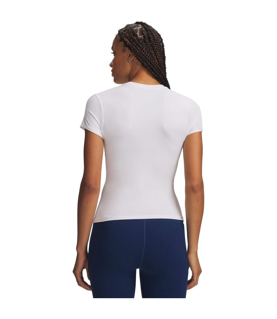 Womens/ladies Motion T-shirt White Under Armour-2
