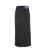 Womens/ladies Goja Denim Midi Skirt Black Hugo-3