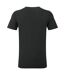 Mens Cotton V Neck T-shirt Black Portwest-2