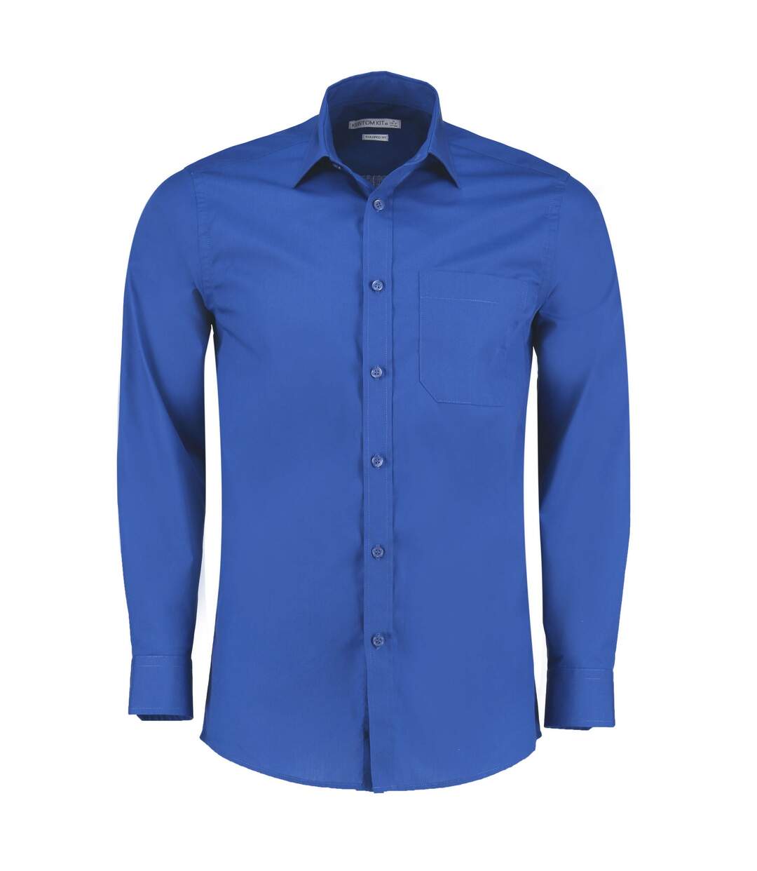 Chemise formelle homme bleu roi Kustom Kit-1