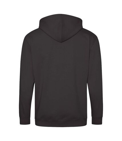 Awdis - Sweatshirt à capuche et fermeture zippée - Homme (Gris tempÃªte) - UTRW180
