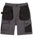 Caterpillar Mens Essential Stretch Holster Pocket Shorts (Dark Shadow) - UTFS10899