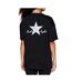 T-shirt Noir Femme Converse Infill Star 10023207 - L