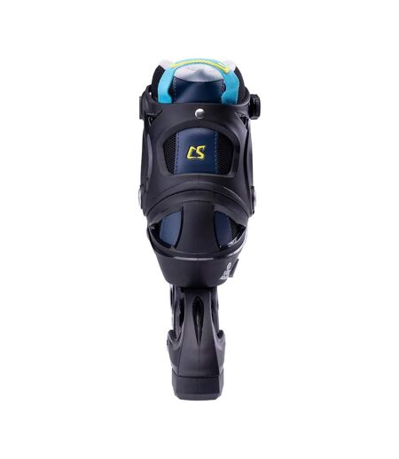 Patins À Roulettes Alignées Meron Enfant 31-34,5 Fr Noir Bleu Marine Coolslide
