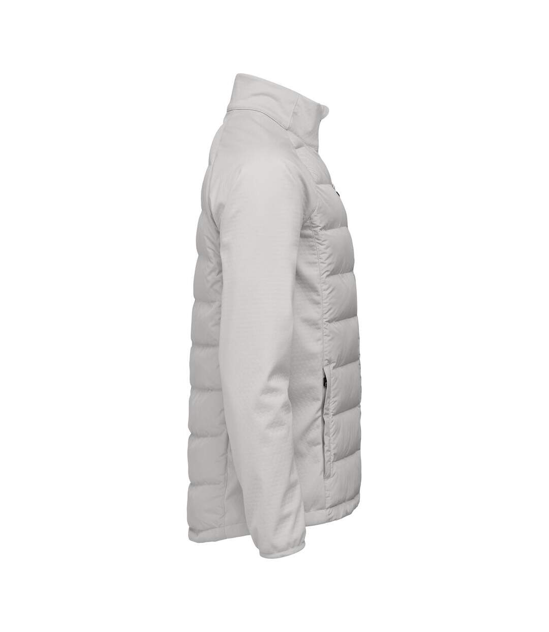 Mens Oak Harbor Padded Jacket Silver Cutter & Buck-4