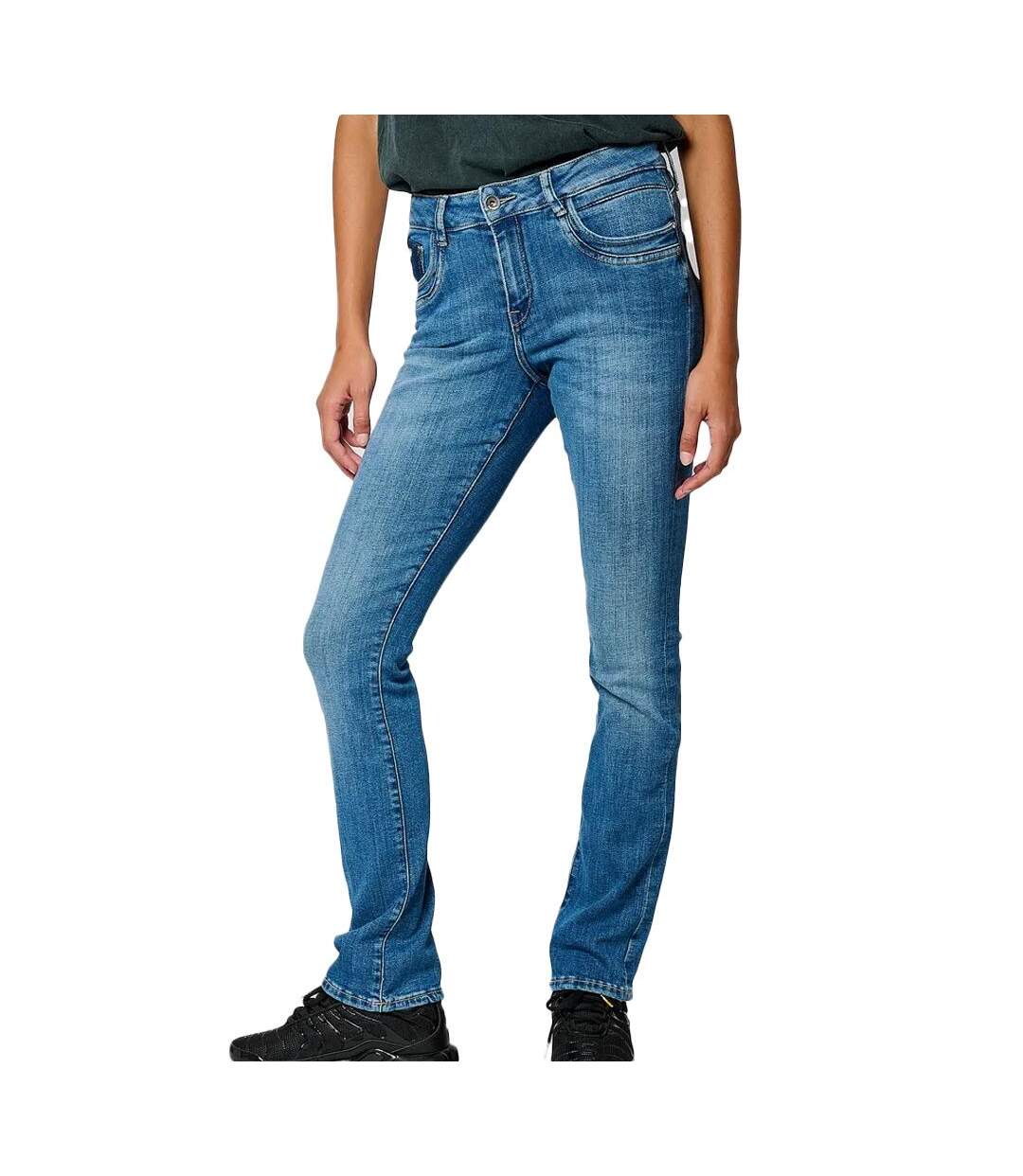Jean slim bleu femme kaporal bayah-1