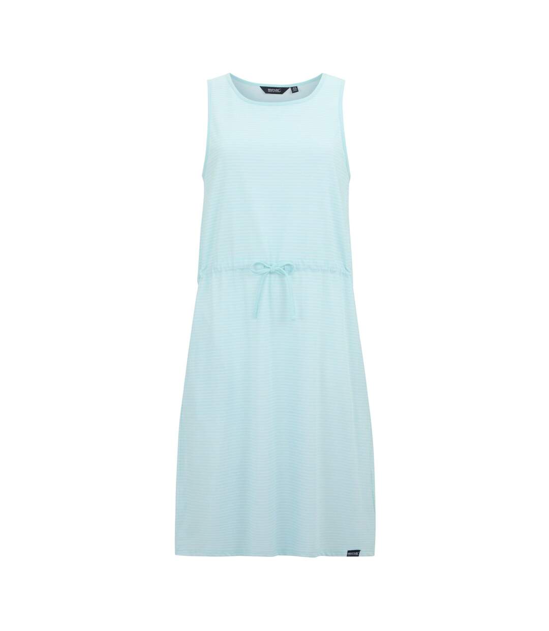 Robe Sans Manches À Taille Ajustable Motif/style À Rayures Amorie Femme Bleu Ciel Blanc À Rayures Regatta-2