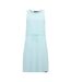 Robe Sans Manches À Taille Ajustable Motif/style À Rayures Amorie Femme Bleu Ciel Blanc À Rayures Regatta-2