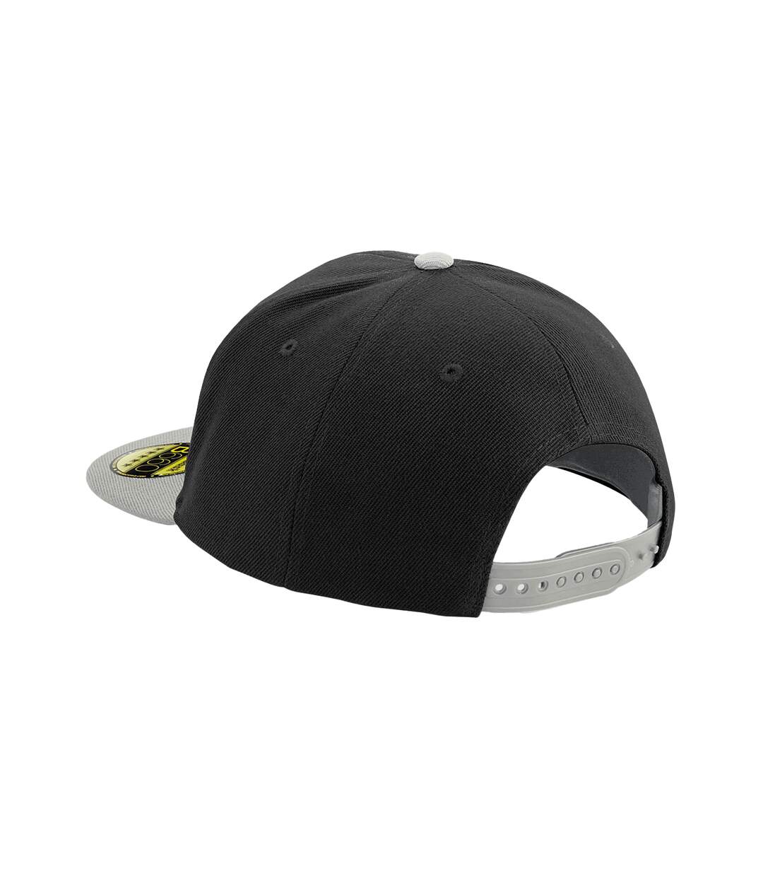 Casquette Ajustable Original Adulte Noir Gris Beechfield-2