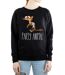 Disney - Sweat ZOOTROPOLIS PARTY ANIMAL - Femme (Noir) - UTBI12174-3