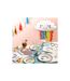 Lot de 20 Serviettes en Papier Nuage Rainbow 33x33cm Blanc-2