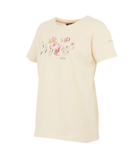 T-shirt filandra femme vanille claire Regatta