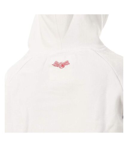 Sweat Blanc/Rose Femme Von Dutch Jill - L