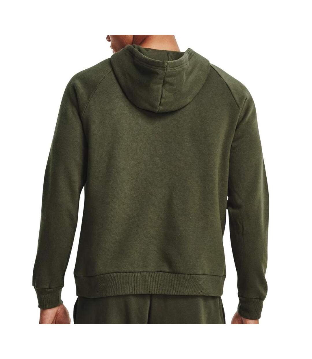 Sweat Capuche Kaki Homme Under Armour Rival Fleece Logo - L-2