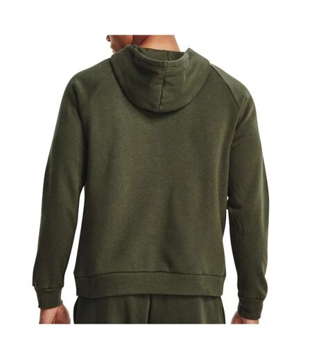 Sweat Capuche Kaki Homme Under Armour Rival Fleece Logo - L