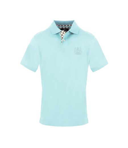 Polo Homme Bleu Ciel Aquascutum