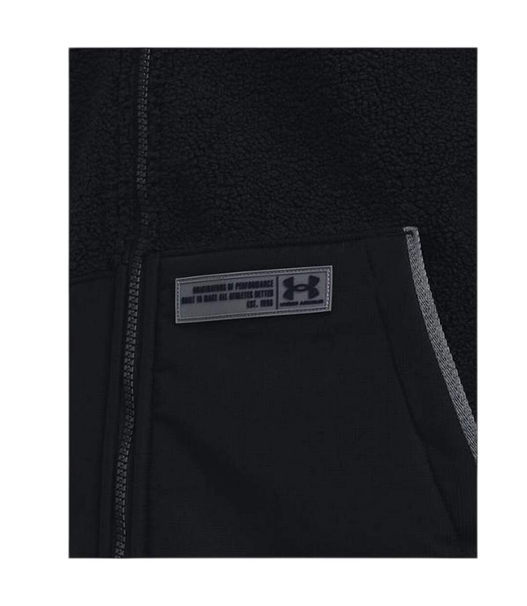 Veste Isolante Mission Homme Noir Under Armour-4