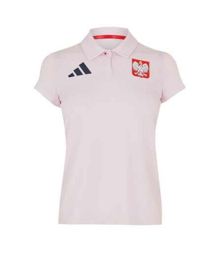 Polo Motif/style Emblème Olympic Poland Femme Presque Rose Adidas