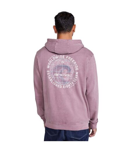 Mens river hoodie grape Animal