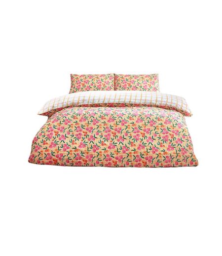 Juicy checked duvet cover set multicoloured Style Lab