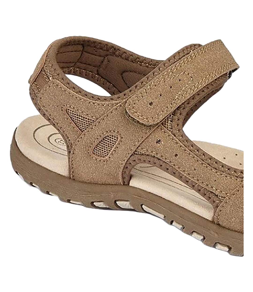 Sandales en similicuir à semelle épaisse crantée et brides scratch white |  Sandales Nasty Gal Femme ~ Sendaiheiseirc